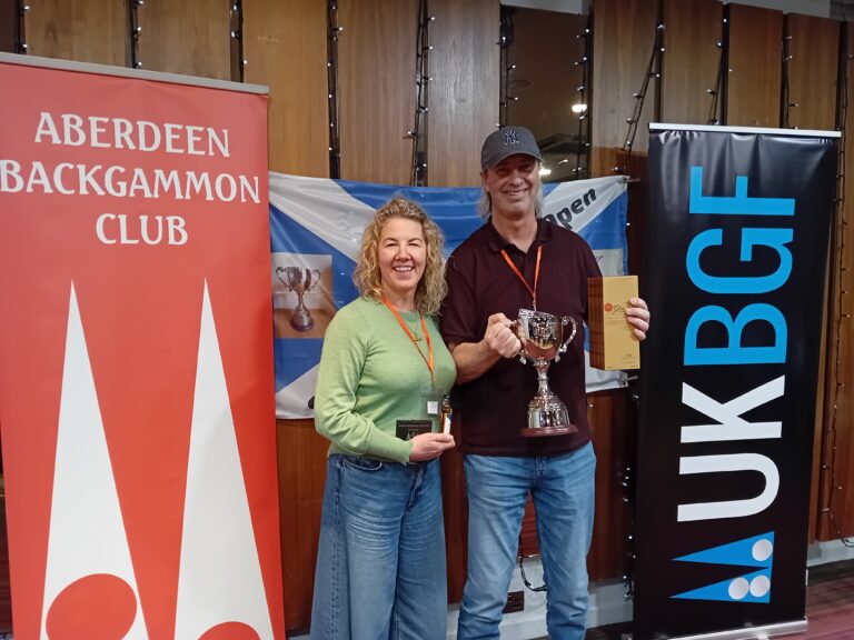 2026 Scottish Open finalists, Pat Brooks & Anita Martin